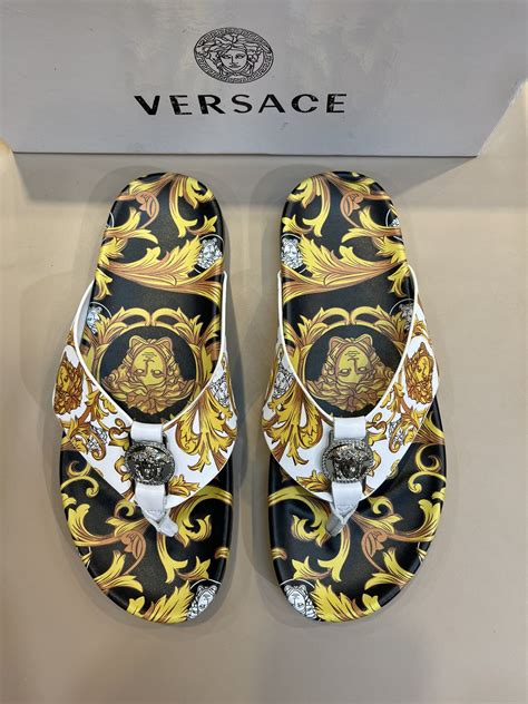 versace slippers man|versace slippers price.